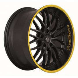 BARRACUDA VOLTEC T6 PureSports / Color Trim gelb Wheel 8x17 - 17 inch 5x112 bolt circle - 16772