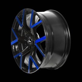 BARRACUDA TZUNAMEE EVO Black gloss Flashblue Wheel 8,5x19 - 19 inch 5x112 bolt circle - 17044