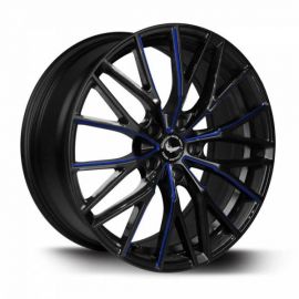 BARRACUDA PROJECT 3.0 Black gloss Flashblue Wheel 8,5x19 - 19 inch 5x115 bolt circle - 17117