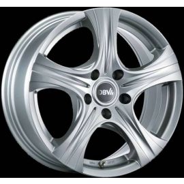 DBV MALAYA shadow silver Wheel 6.5x15 - 15 inch 4x100 bold circle - 4175