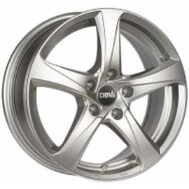 DBV 5SP 001 Shadow silver, glossy Wheel 7x17 - 17 inch 5x105 bold circle - 4361