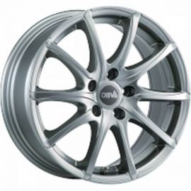 DBV Tropez Shadow silver, glossy Wheel 7,5x17 - 17 inch 5x108 bold circle - 4369