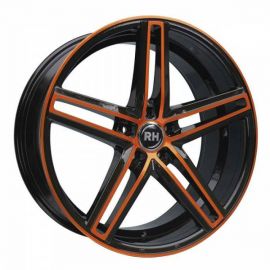 RH DG Evolution orange Wheel 8,5X20 - 20 inch 5x115 bolt circle - 13342