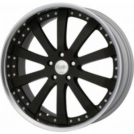 Work Wheels Equip 10 black anodized Wheel 9.5x20 - 20 inch 5x108 bold circle - 16407