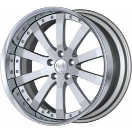 Work Wheels Equip 10 silver Wheel 9.5x20 - 20 inch 5x120.65 bold circle - 16575