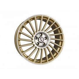 Etabeta Venti-R Gold mat front polished Wheel 7,5x18 - 18 inch 4x100 bold circle - 17860