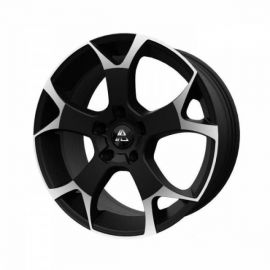 Aluminum Design GHOST 5 black silver Wheel 9x19 - 19 inch 5x130 bold circle - 729