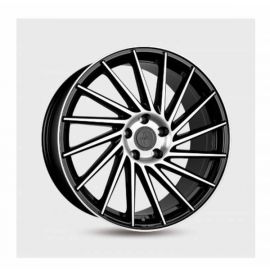 Keskin KT17 black front polish Wheel 8x18 - 18 inch 5x112 bold circle - 5314