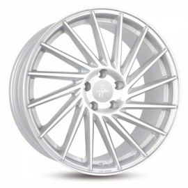 Keskin KT17 silver front polish Wheel 8x18 - 18 inch 5x108 bold circle - 5286