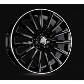 Keskin KT18 black lip polish Wheel 8x18 - 18 inch 5x112 bold circle - 5309