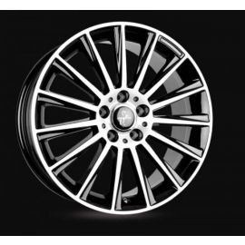 Keskin KT18 black front polish Wheel 8x18 - 18 inch 5x112 bold circle - 5310