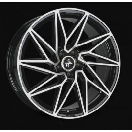 Keskin KT20 black front polish Wheel 8x18 - 18 inch 5x108 bold circle - 5283