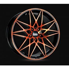 MAM MAMB2 black front orange Wheel 8,0x18 - 18 inch 5x120 bold circle - 5982