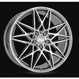 MAM MAMB2 palladium front polish Wheel 8,0x18 - 18 inch 5x120 bold circle - 5987