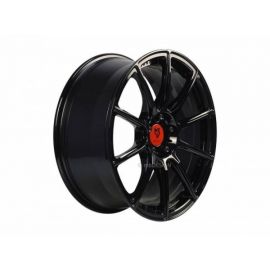 MB Design MF1 black shiney Wheel 8x19 - 19 inch 5x100 bolt circle - 6362