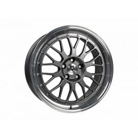 MB Design LV1 grey polished Wheel 7,5x18 - 18 inch 5x112 bolt circle - 6338