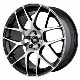 RH NBU Race black Wheel 8X17 - 17 inch 5x120 bolt circle - 12972