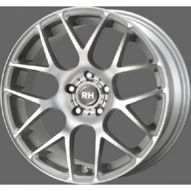 RH NBU Race sterling silver Wheel 8X17 - 17 inch 5x114 bolt circle - 12928