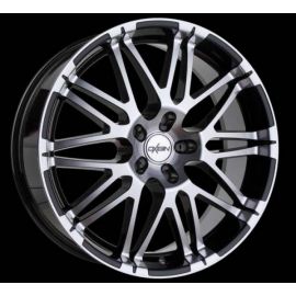 Oxigin 14 Oxrock black full polish Wheel 7.5x17 - 17 inch 5x100 bold circle - 8385