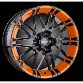 Oxigin 14 Oxrock foil orange Wheel 7.5x17 - 17 inch 5x100 bold circle - 8383