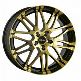 Oxigin 14 Oxrock gold polish Wheel 7.5x17 - 17 inch 5x100 bold circle - 8380