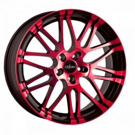 Oxigin 14 Oxrock red polish Wheel 10x22 - 22 inch 5x120 bold circle - 8982