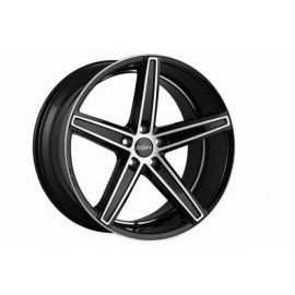 Oxigin 18 Concave black full polish Wheel 7.5x17 - 17 inch 5x115 bold circle - 8284