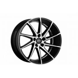 Oxigin 20 Attraction black full polish Wheel 8.5x18 - 18 inch 5x114.3 bold circle - 8484