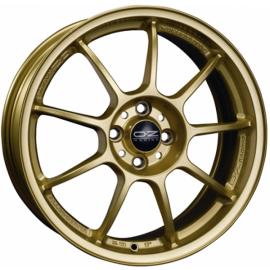  OZ ALLEGGERITA HLT RACE GOLD Wheel 8.5x18 - 18 inch 5x114.3 