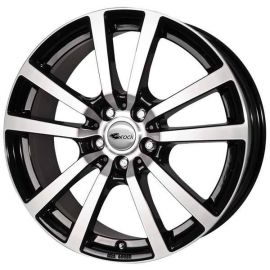 RC RC25 black glossy full polished -SGVP Wheel 7,5x17 - 17 inch 5x120 bolt circle - 12347