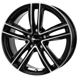 RC RC27 black glossy full polished -SGVP Wheel 7,5x17 - 17 inch 5x108 bolt circle - 11609