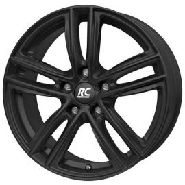 RC RC27 black clear Matt -SKM Wheel 7x18 - 18 inch 5x100 bolt circle - 11796