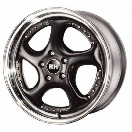 RH Turbo P black Wheel 8X19 - 19 inch 5x130 bolt circle - 13284