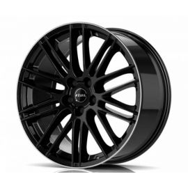 Rial KiboX diamant-black front polished Wheel 20 inch 5x108 bolt circle - 14005