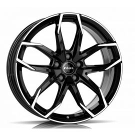 Rial Lucca diamant-black front polished Wheel 16 inch 5x100 bolt circle - 13568