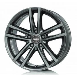 Rial X10X metal-grey Wheel 19 inch 5x120 bolt circle - 13987