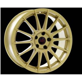 TEC AS2 gold Wheel 7,5x17 - 17 inch 5x100 bolt circle - 14648