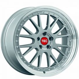 TEC GT EVO titan-polished-lip Wheel 8x18 - 18 inch 5x108 bolt circle - 14852