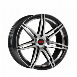 TEC GT2 black-polished Wheel 8,5x20 - 20 inch 5x120 bolt circle - 15225
