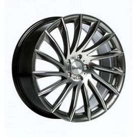 Tomason TN16 Dark Hyperblack polished Wheel 7.5x17 - 17 inch 5x114,3 bold circle - 15419