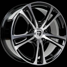 Tomason Easy Black Polished Wheel 7,0JX16 - 16 inch 5X114,3 bold circle - 15335