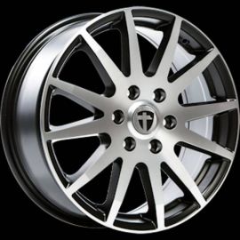 Tomason TN1F Black matt polished Wheel 6,5x16 - 16 inch 5x130 bold circle - 15345