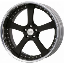 Work Wheels Equip 05 black anodized Wheel 9.5x20 - 20 inch 5x108 bold circle - 16408