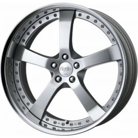 Work Wheels Equip 05 silver Wheel 9.5x20 - 20 inch 5x108 bold circle - 16409