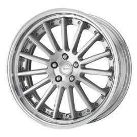 Work Wheels Gnosis GR201 silver Wheel 9x19 - 19 inch 5x100 bold circle - 16143