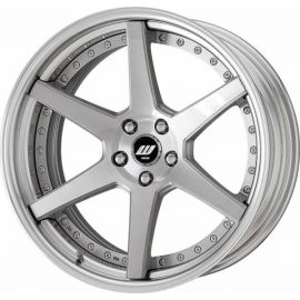Work Wheels Zeast ST1 silver Wheel 9.5x18 - 18 inch 5x114.3 bold circle - 16033